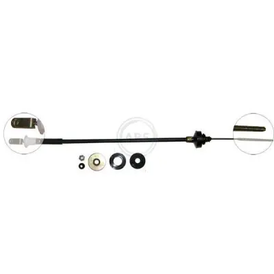 Cable de accionamiento, accionamiento del embrague A.B.S. K23240 Precio Rebajado